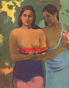 http://tinyurl.com/ocvkvkc Two Tahitian Women by Paul Gauguin 